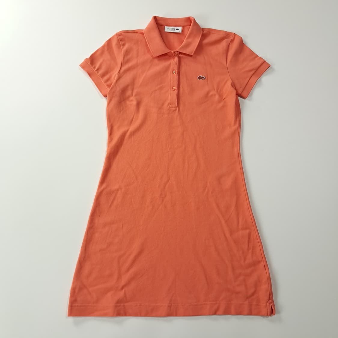 CK223 M 라코스테 엘라스테인 오렌지피치 원피스 상품이미지1