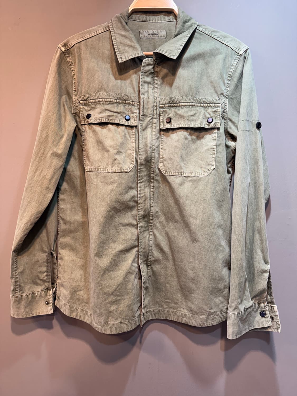 LEPIETON 셔츠 자켓 상품이미지1