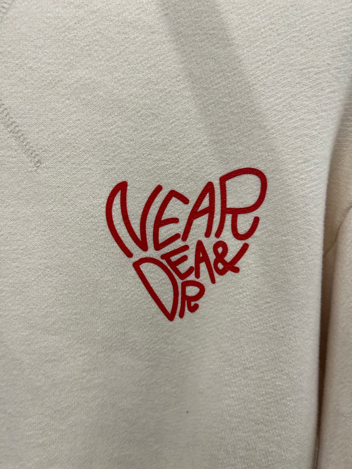 Near&Dear 리본 맨투맨 상품이미지5