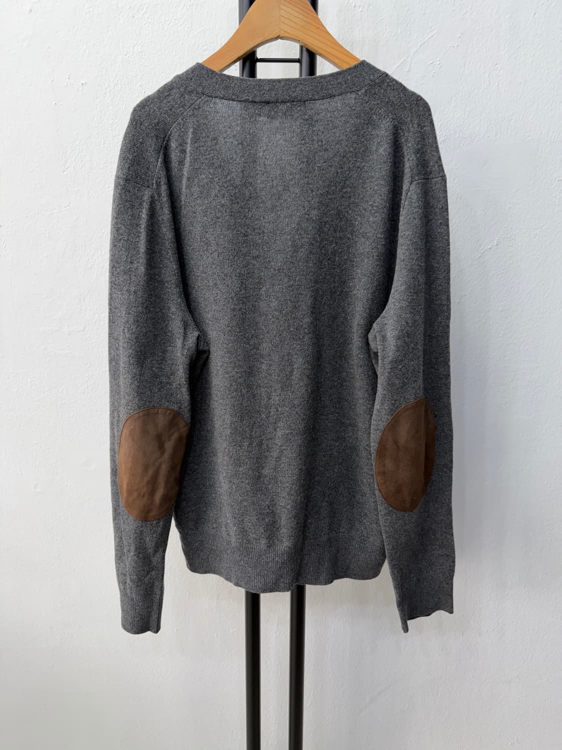 정품) 폴로랄프로렌 남성 엘보가죽 가디건 M  상품이미지4