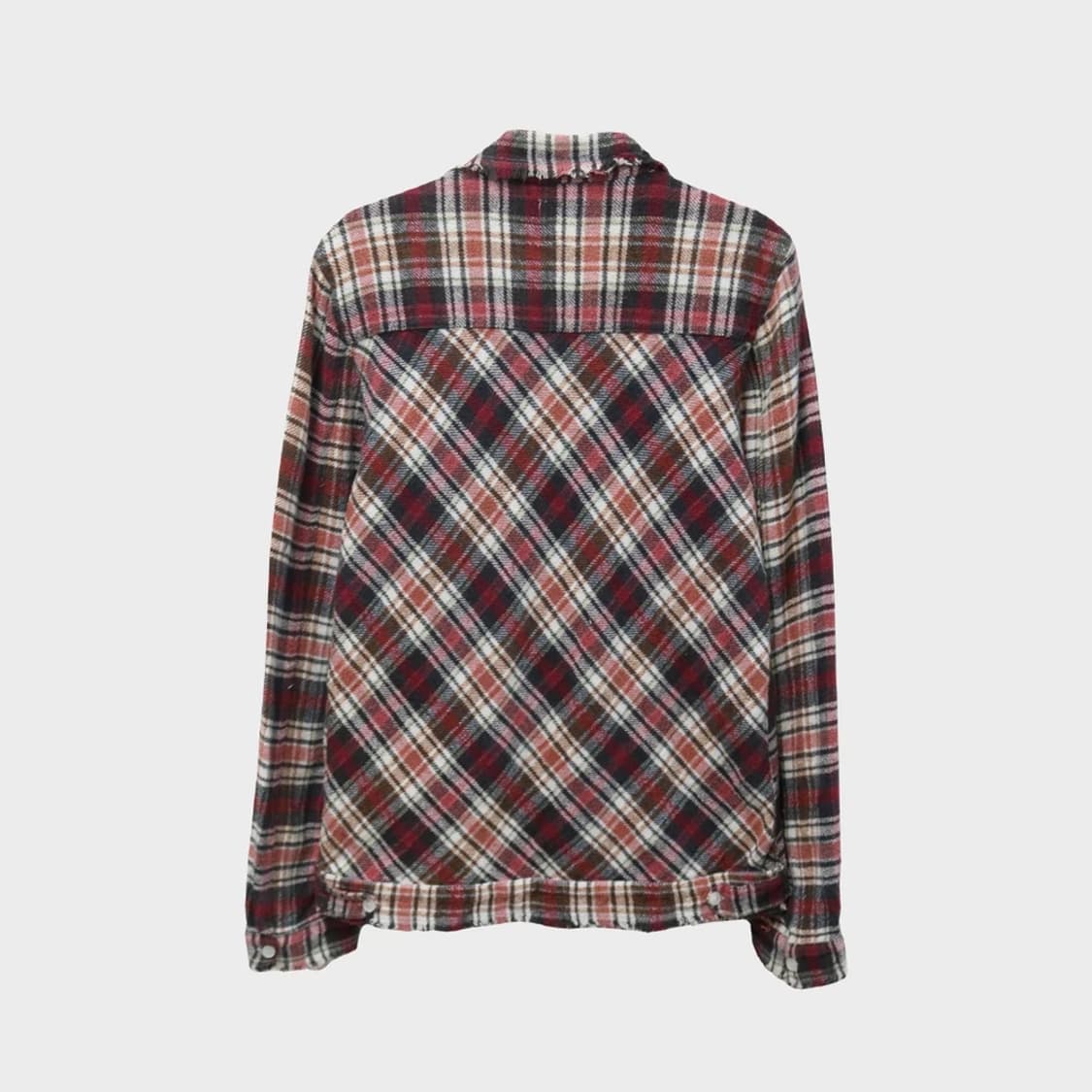 CHALLENGER  체크 데미지 포인트 셔츠 자켓 62093 상품이미지2