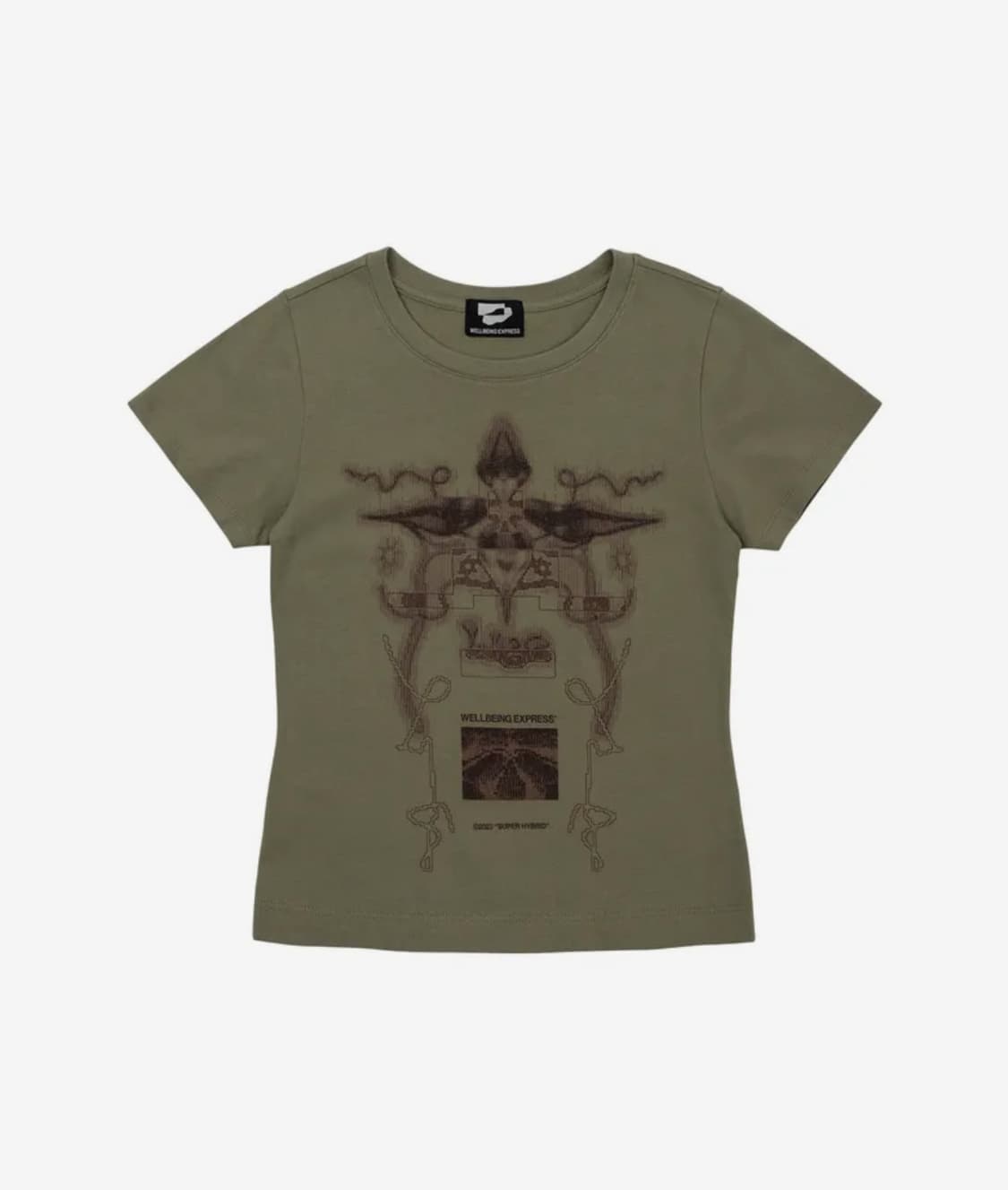 Digital Tattoo Tee Renewal Khaki 상품이미지1