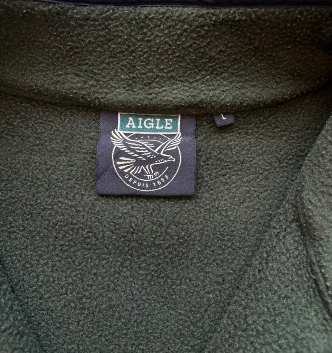 AIGLE 에이글 폴라텍 플리스 집업 자켓 상품이미지5