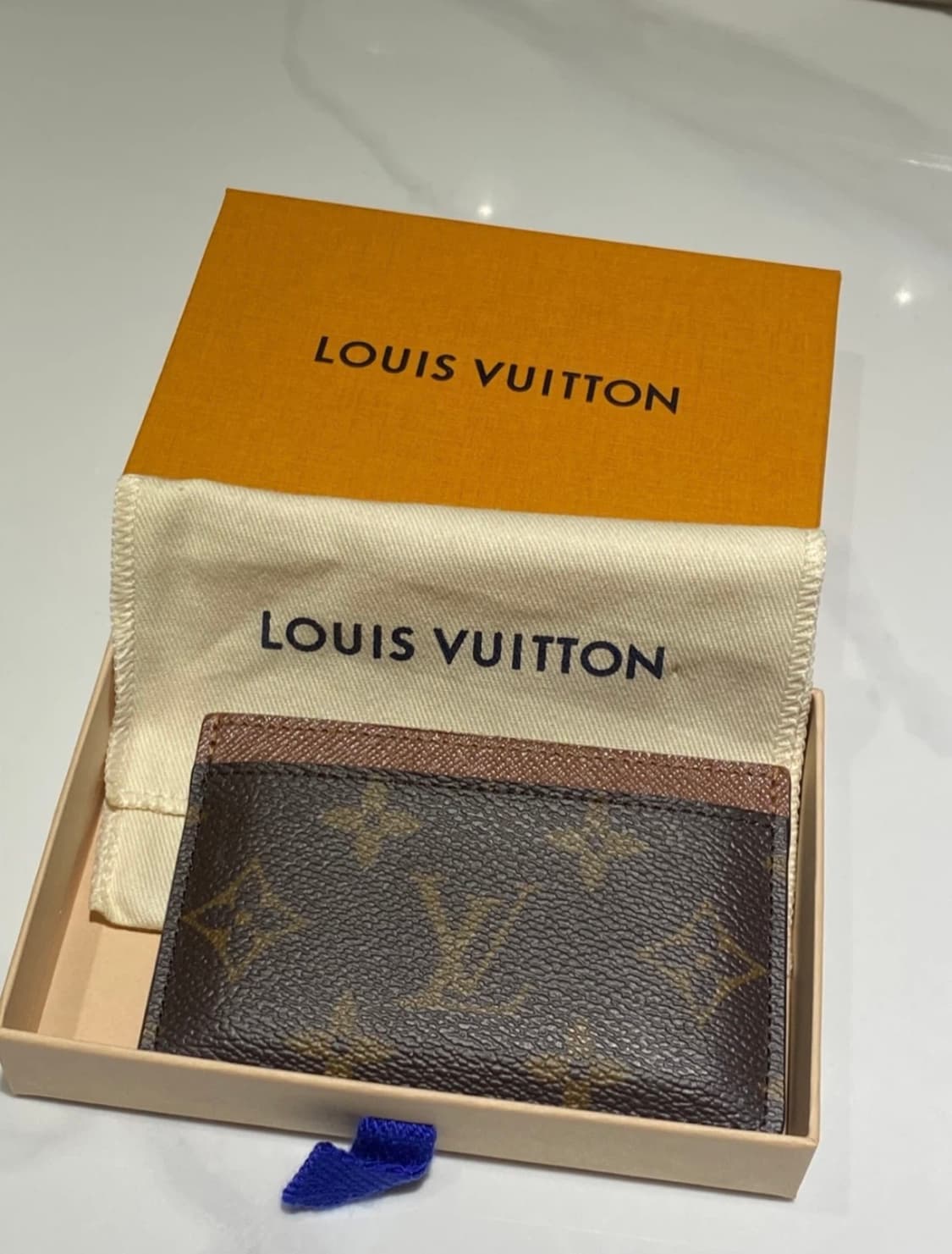 루이비통 모노그램 카드지갑 풀박스 상품이미지1