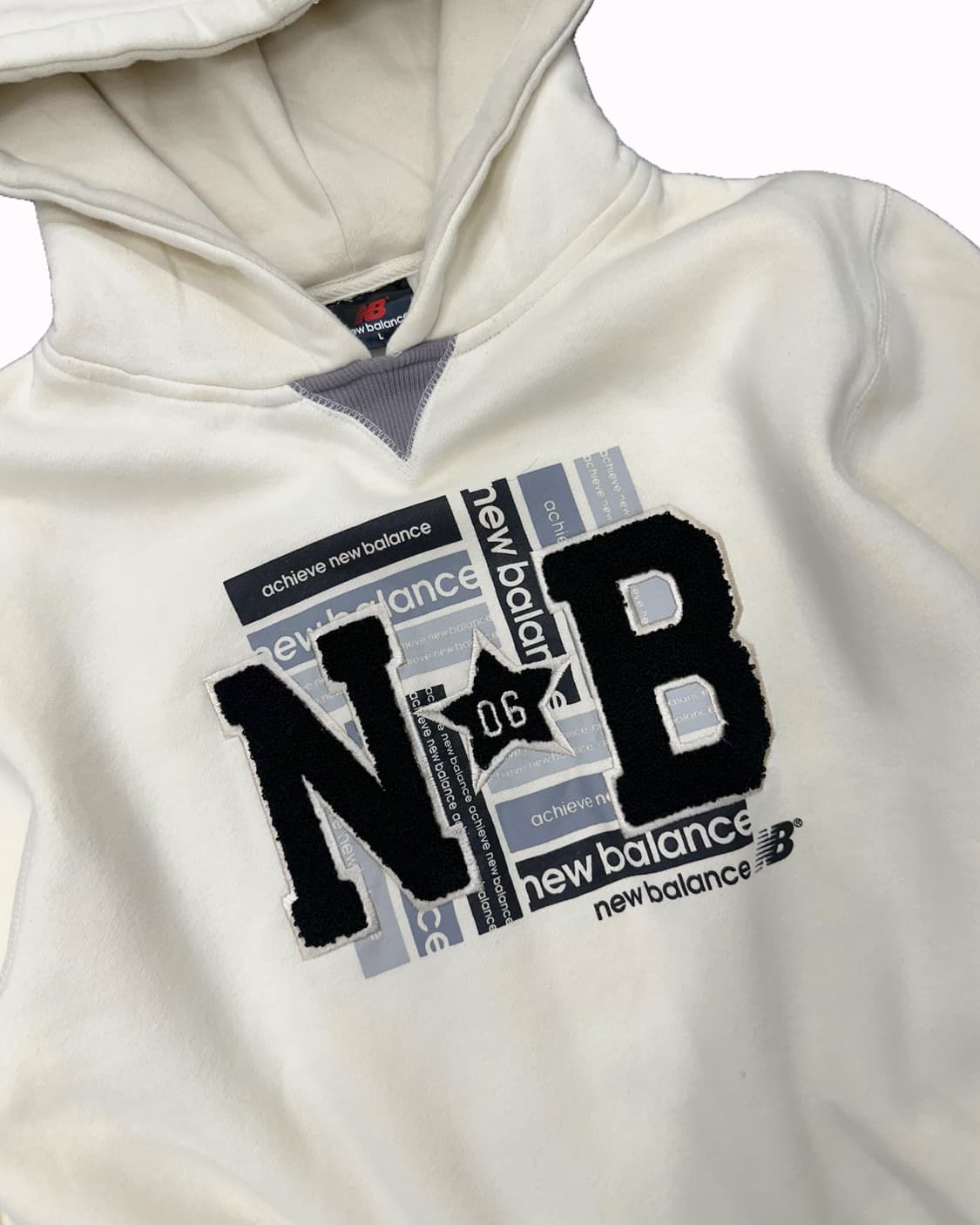 initial pacth logo hood t-shirt 상품이미지3