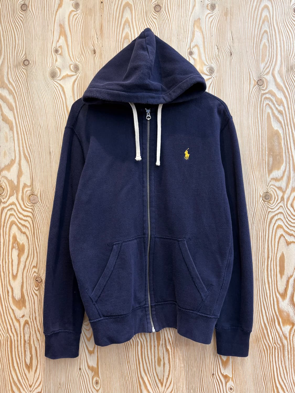 폴로 랄프로렌 와플 기모 후드집업 상품이미지1