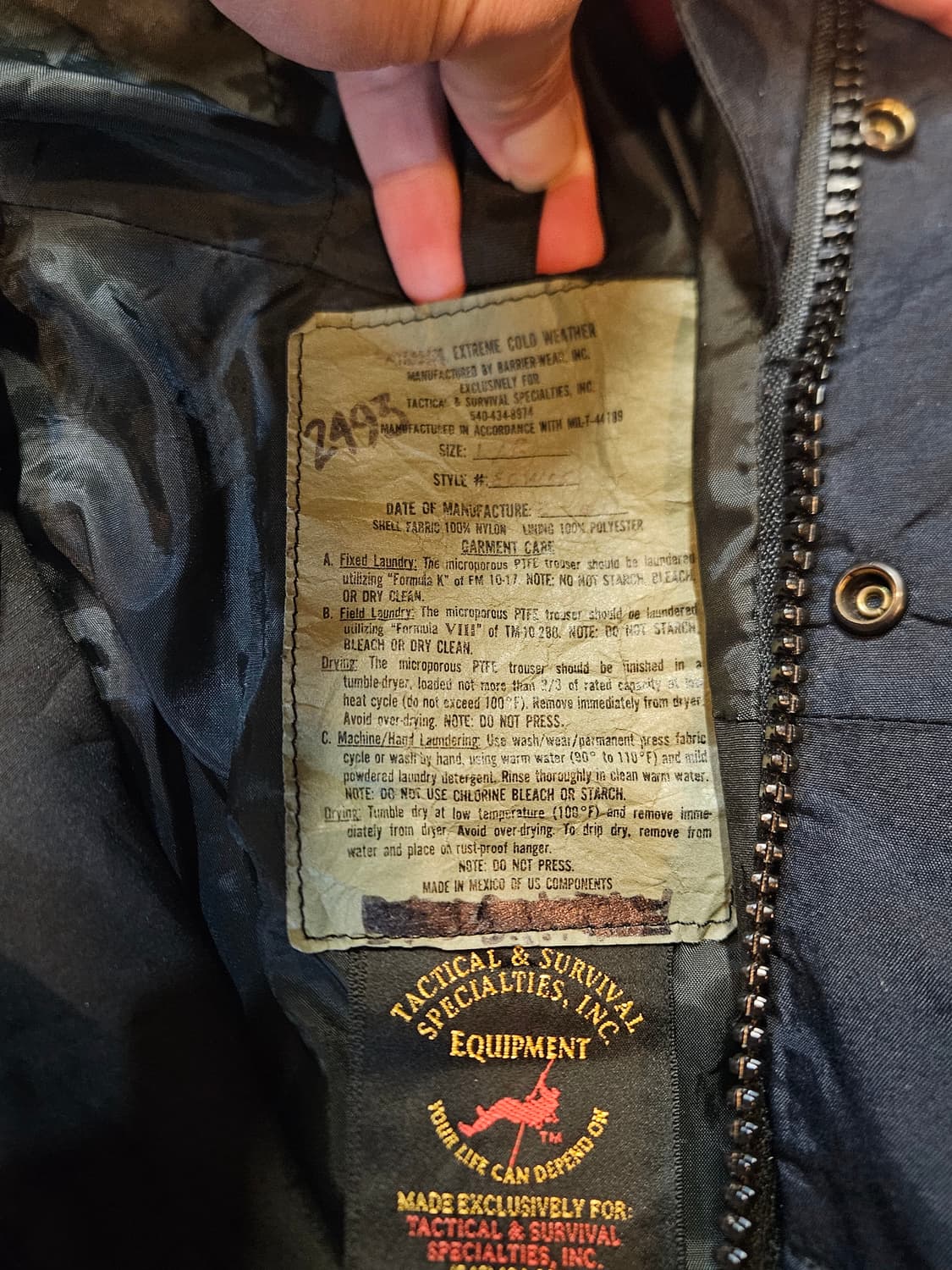 미군 ECWCS 익스트림 콜드 웨더 파카 상품이미지4