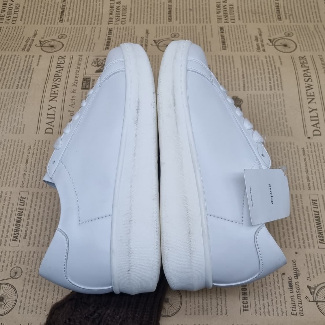 새상품 페닐롭 스니커즈250 굽4 상품이미지5