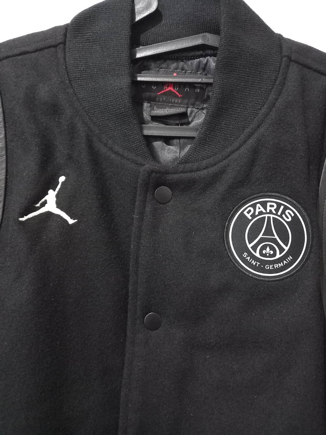 새상품 파리생제르망 psg 조던 바시티 자켓 조던 점퍼 90~95 상품이미지2