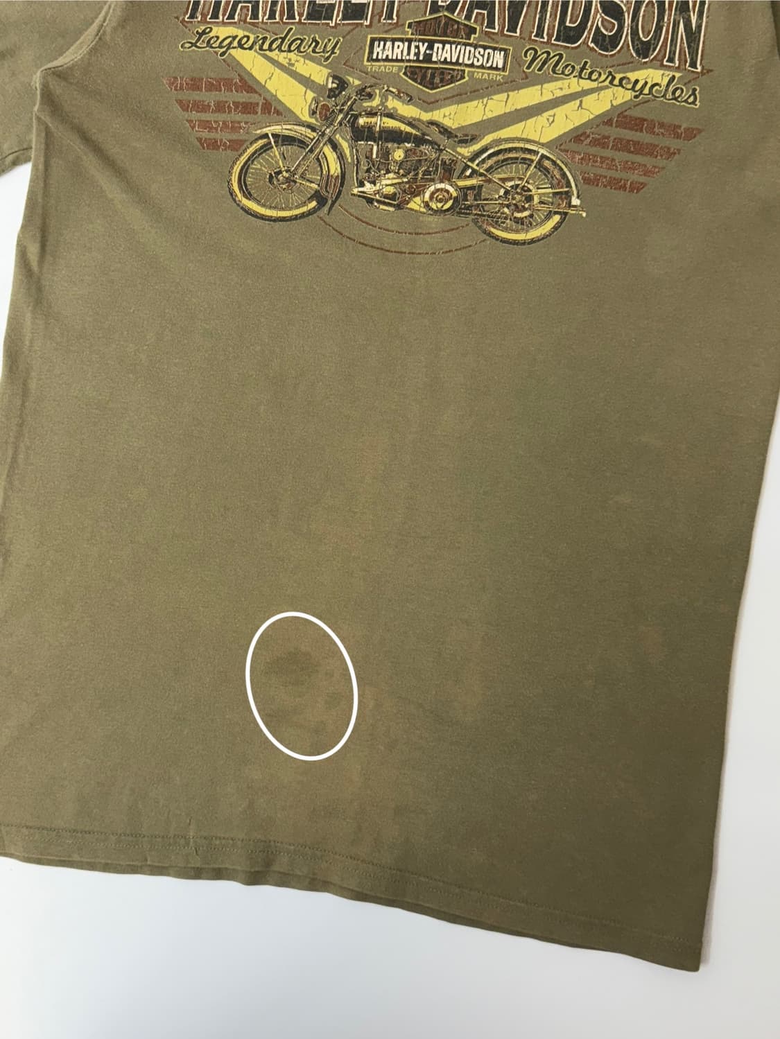 Harley Davidson 할리데이비슨 모터사이클 반팔 티  상품이미지4
