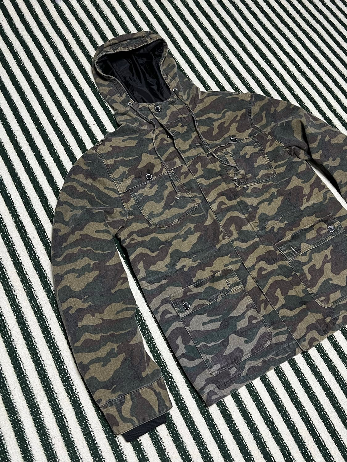 Oakley vintage camouflage hooded jacke 상품이미지3