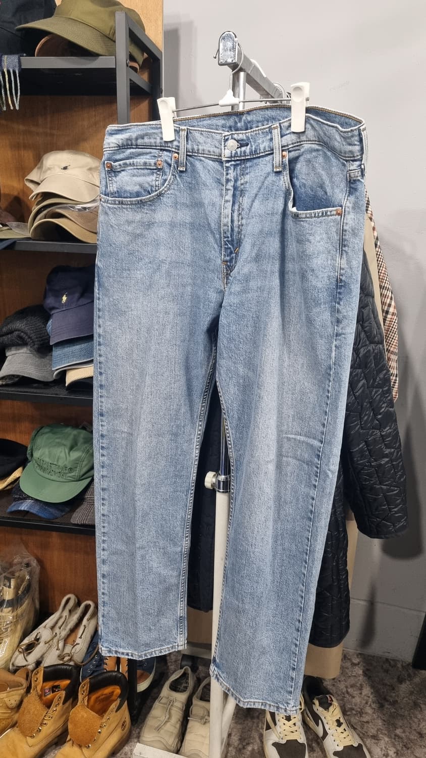 levis502 봄색감 데님팬츠 허리36 상태최상급 상품이미지1