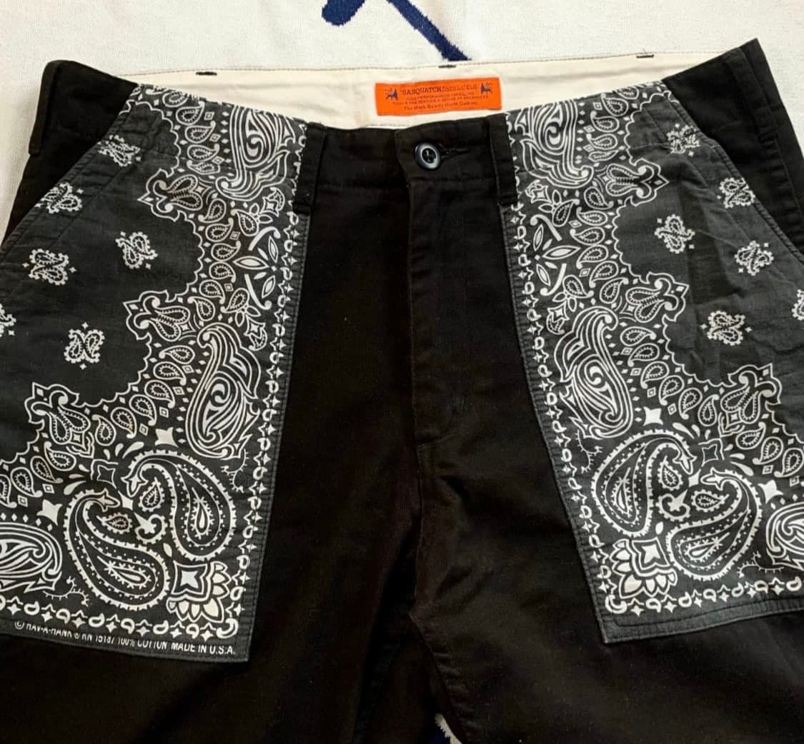 사스콰치 패브릭스 반다나 치노 팬츠 상품이미지3