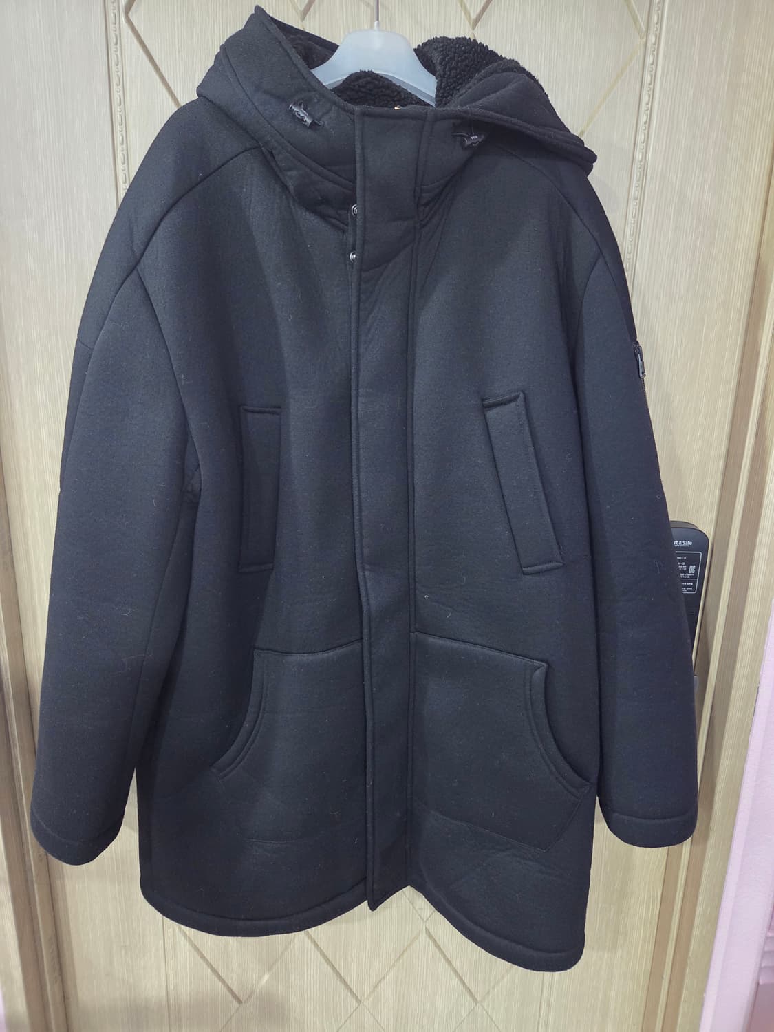 NBA 겨울후드 블랙점퍼 상품이미지1