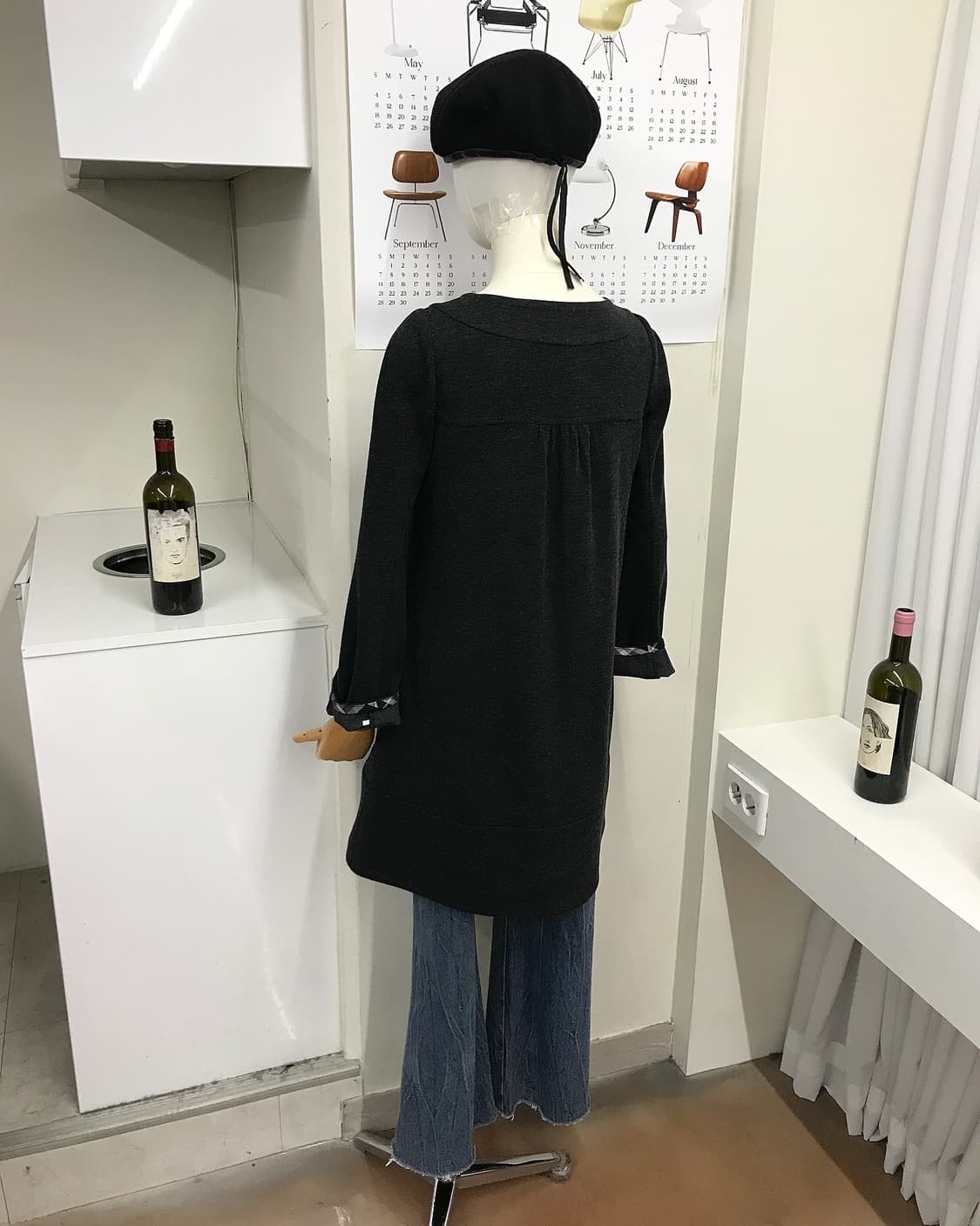 버버리 로고 울 긴팔 원피스 상품이미지10