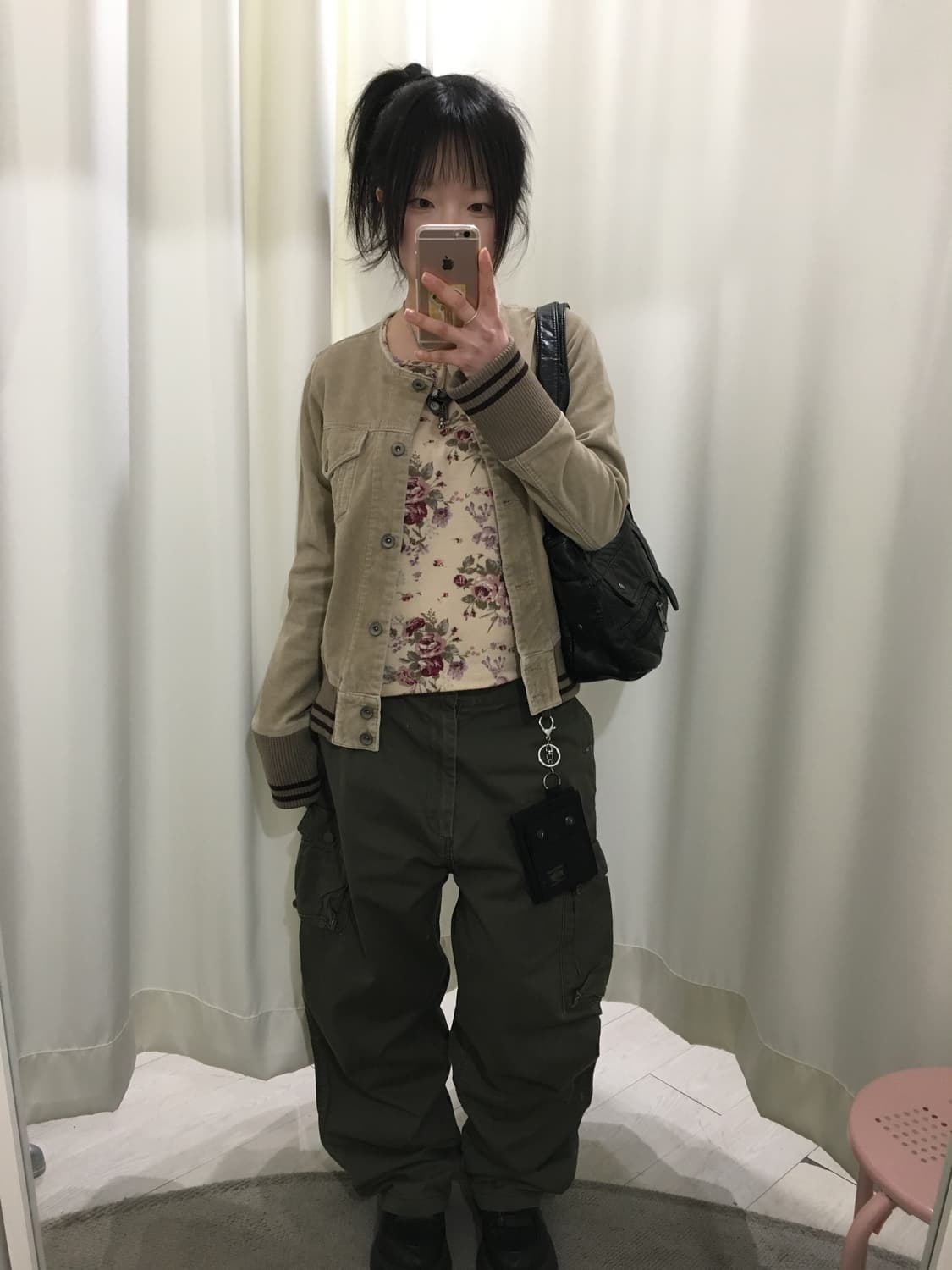 Retro Hana Layered Top Set 상품이미지2