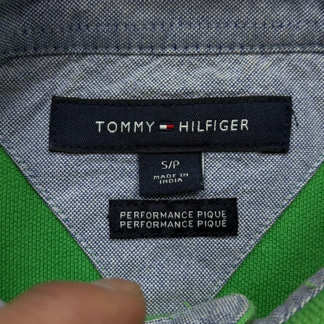 타미힐피거 배색 로고 피케티셔츠 v2938 상품이미지6