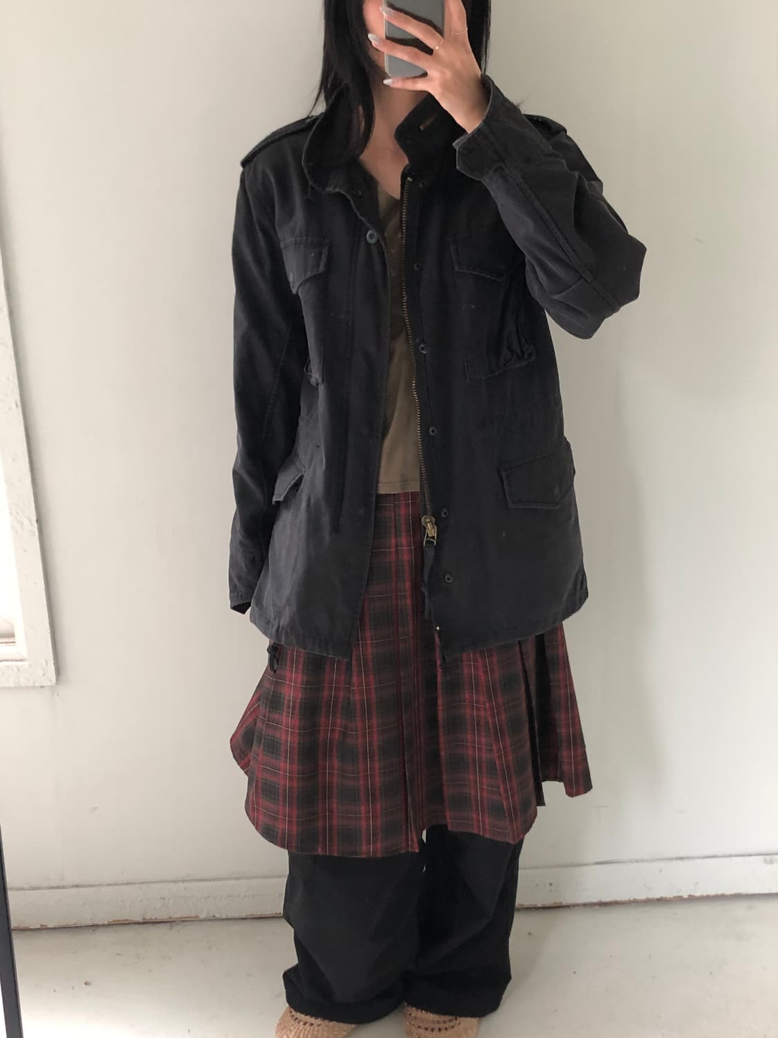 일본빈티지 블랙 필드자켓 상품이미지2