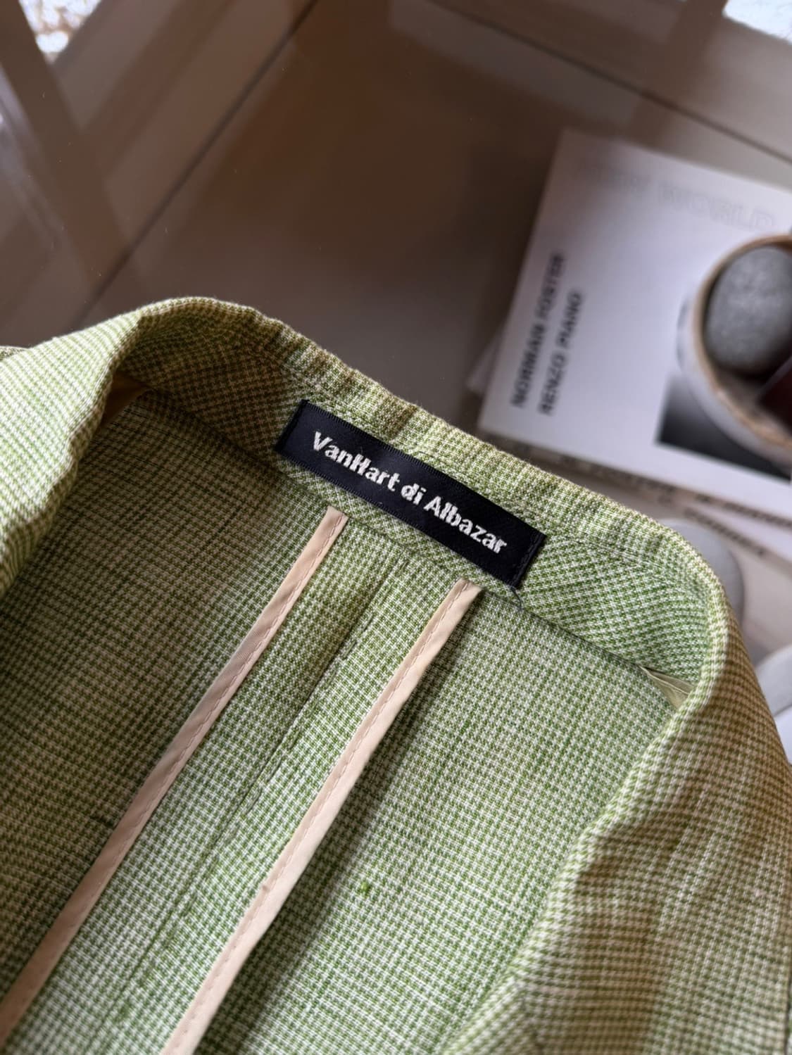 반하트 디 알바자 리넨 자켓 슬림100 상품이미지7