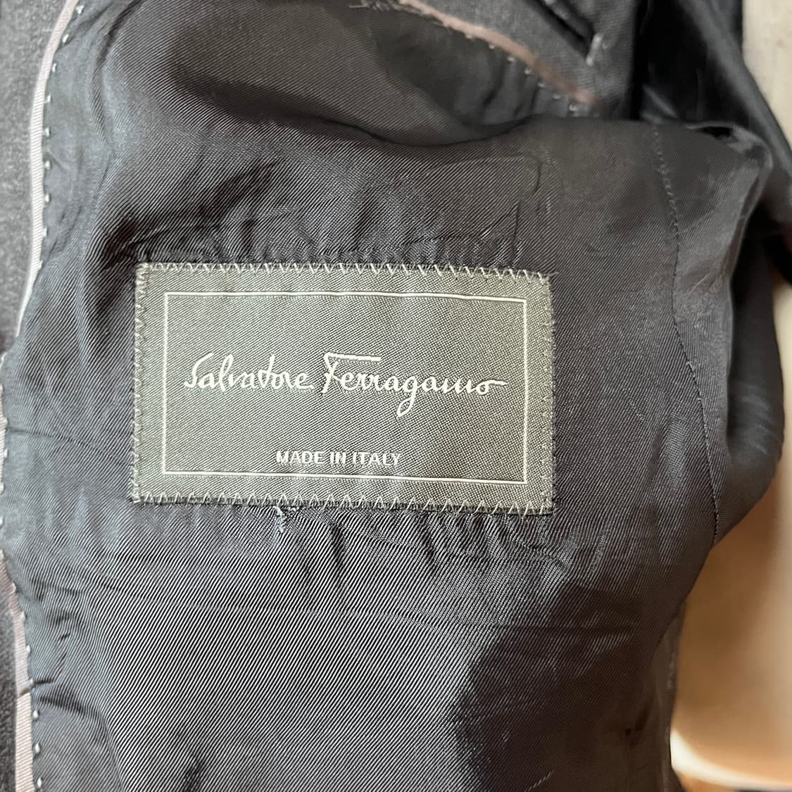 M) 살바토레 페레가모 Made in Italy 테일러드 블레이저  상품이미지8