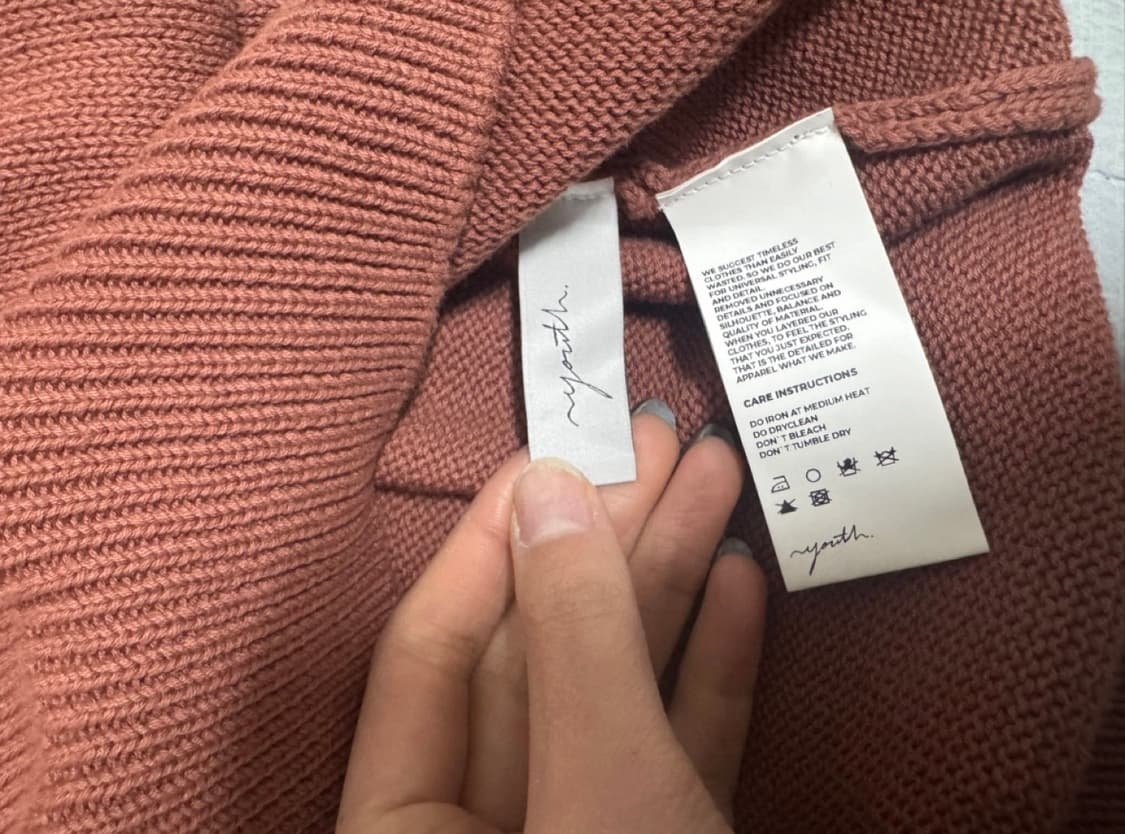 유스 youth 니트 카라 티셔츠 로즈핑크 상품이미지9