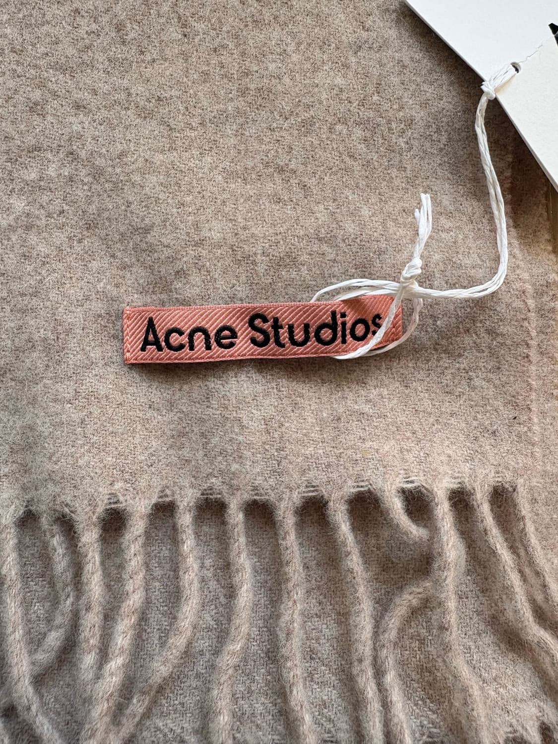 아크네 스튜디오 울 프린지 머플러 오트밀 멜란지 상품이미지2