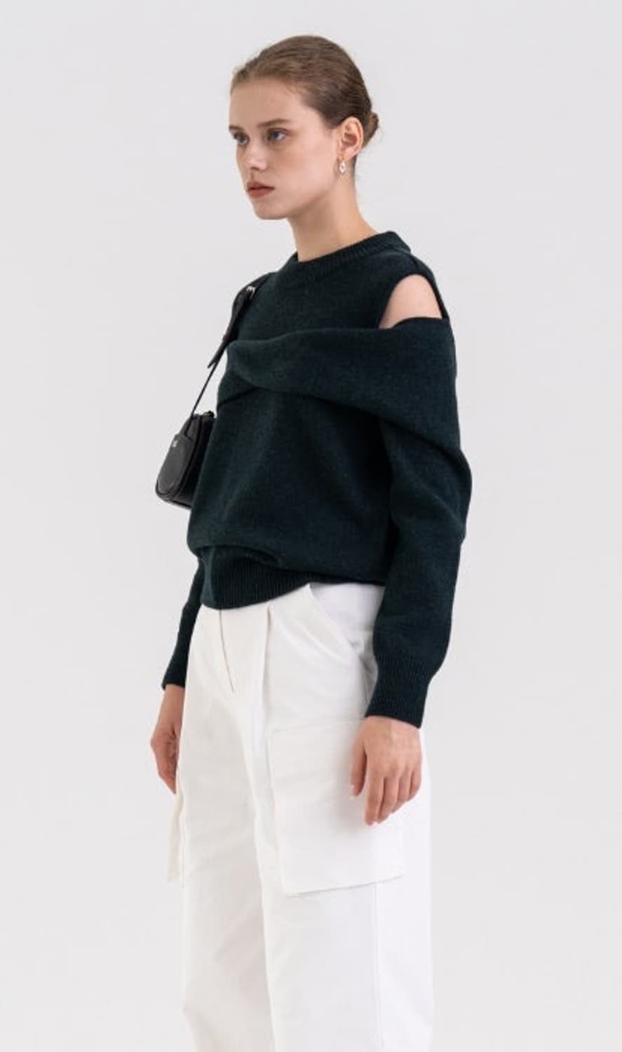 킨더살몬 울 드레이프 니트 상품이미지2