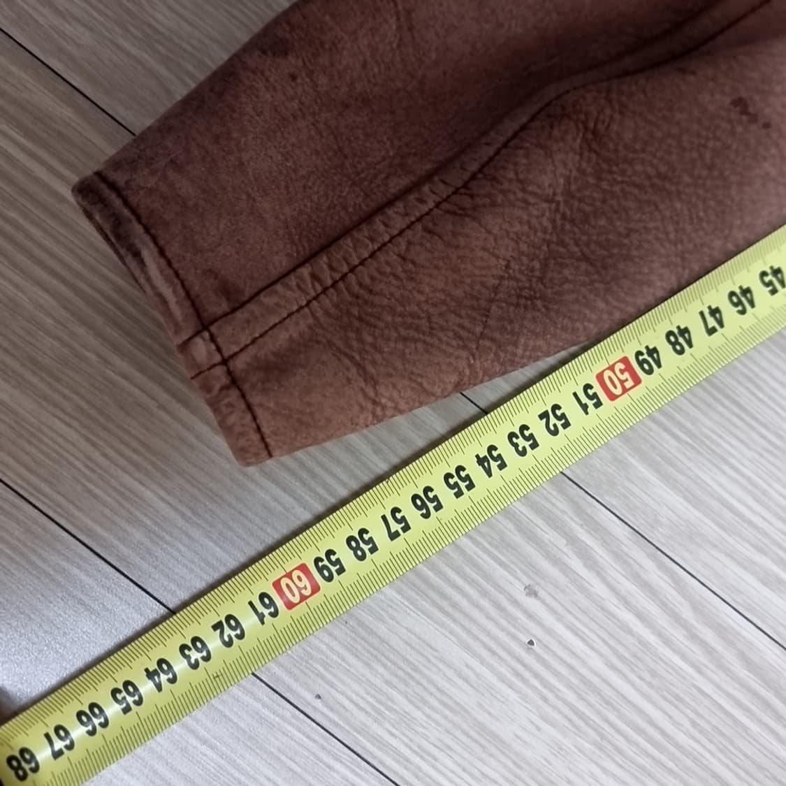 한국제 80s 인터메조 빈티지 브라운 소가죽 자켓(100-105) 상품이미지5