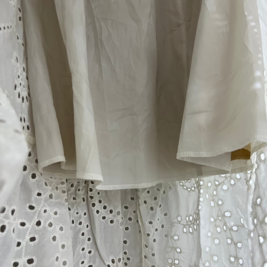 일본빈티지 gu 펀칭레이스 스커트 상품이미지4