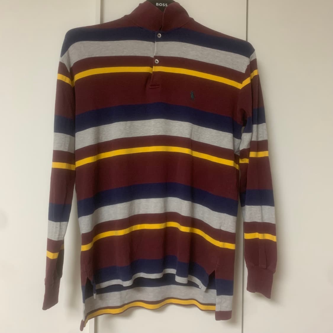 폴로 랄프로렌 줄무늬 긴팔카라티 95 사이즈 상품이미지1