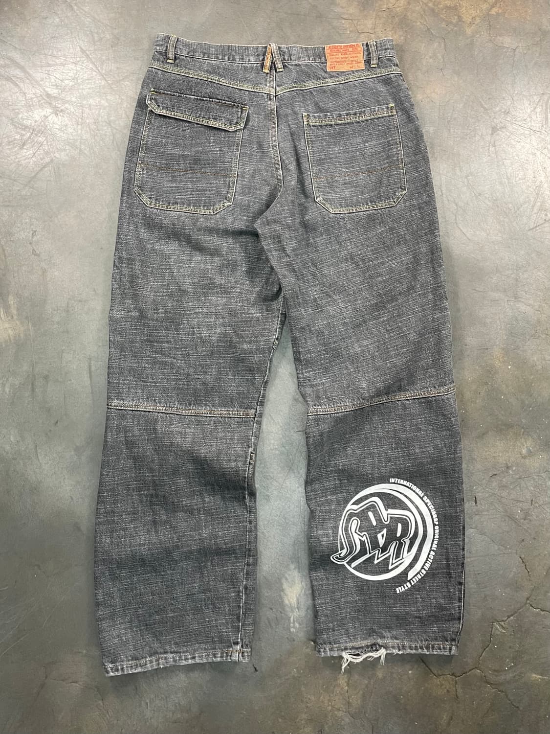 재팬 빈티지 와이드 데님 팬츠 상품이미지1