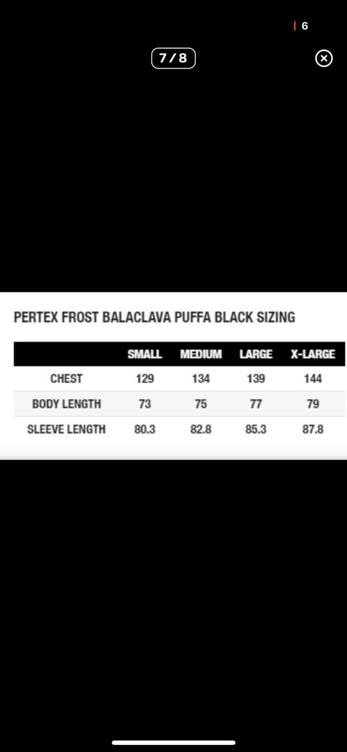 Palace 2022FW 프로스트 바라클라바 푸퍼 (올리브, S) 상품이미지7