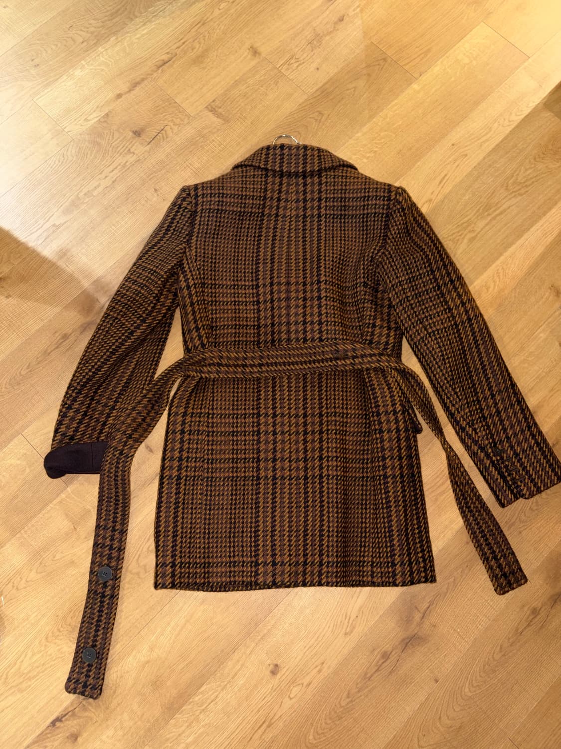 체크 코트  상품이미지1