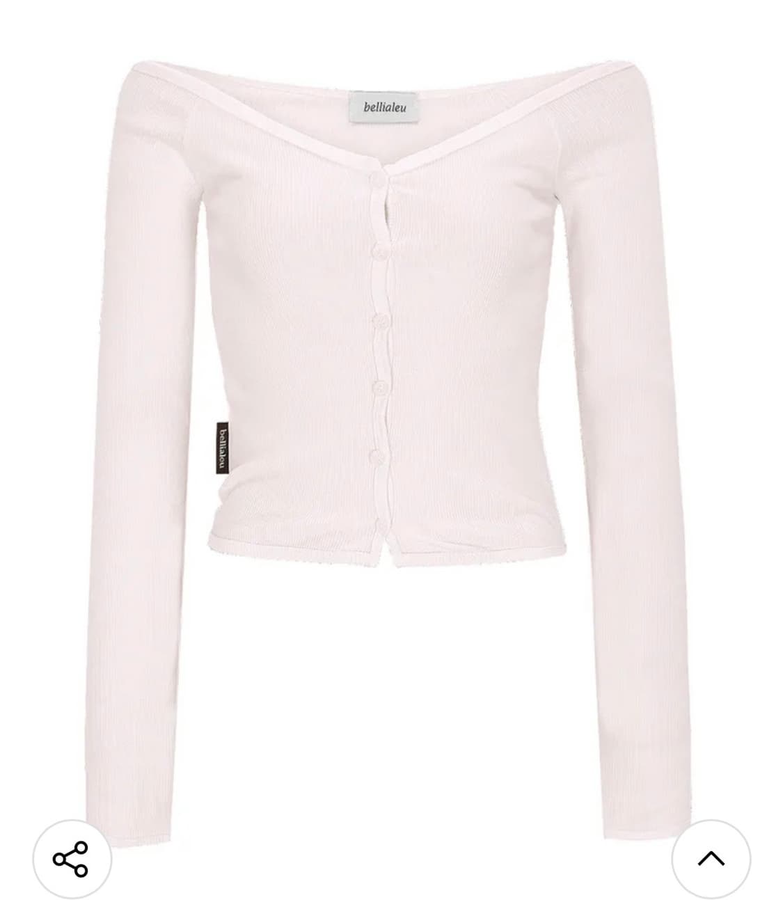 벨리아르 발레리나 가디건 ballerina cardigan 핑크 상품이미지1