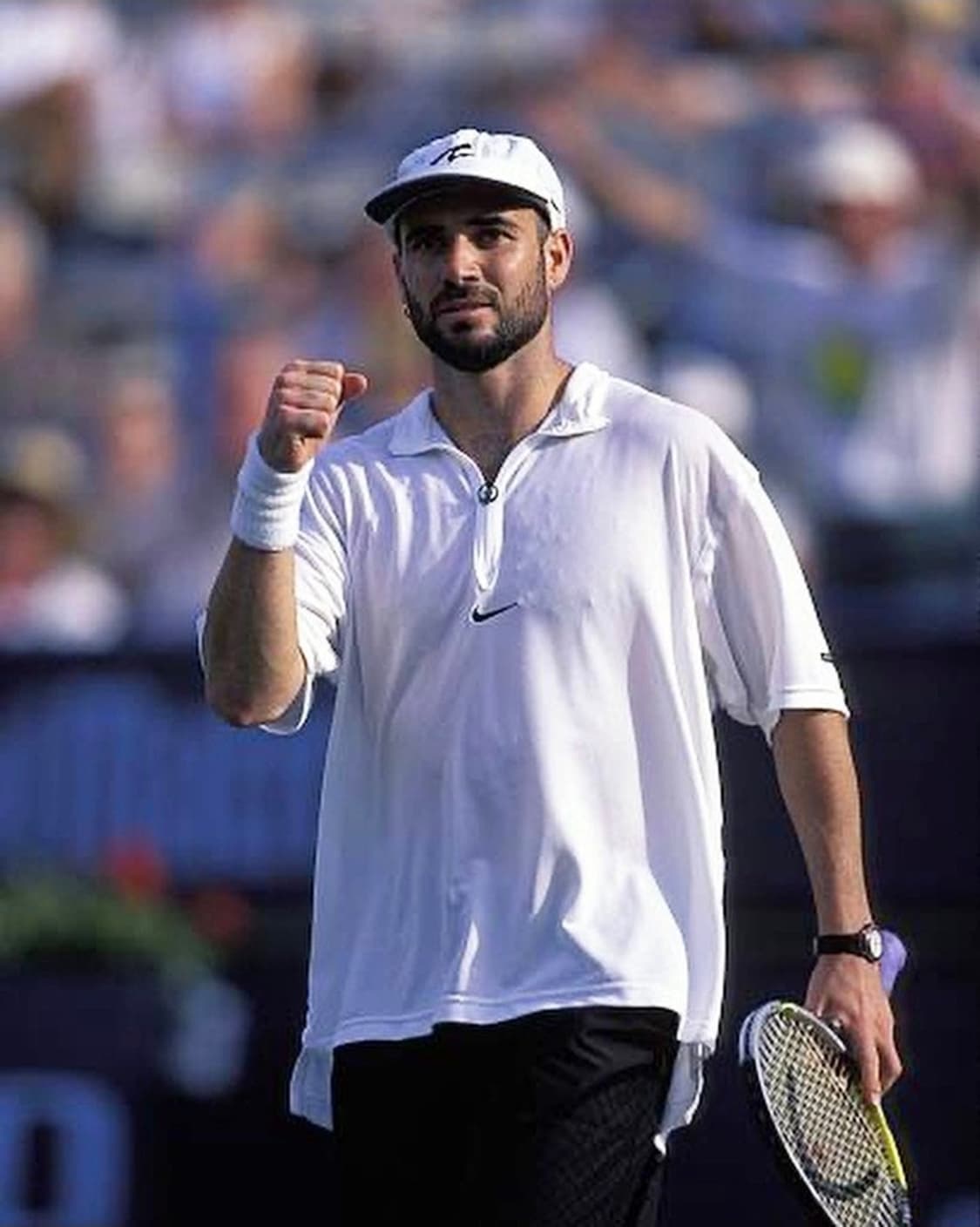 90's 나이키 X 안드레 아가시 올드스쿨 빅스우시 점퍼 L 상품이미지5