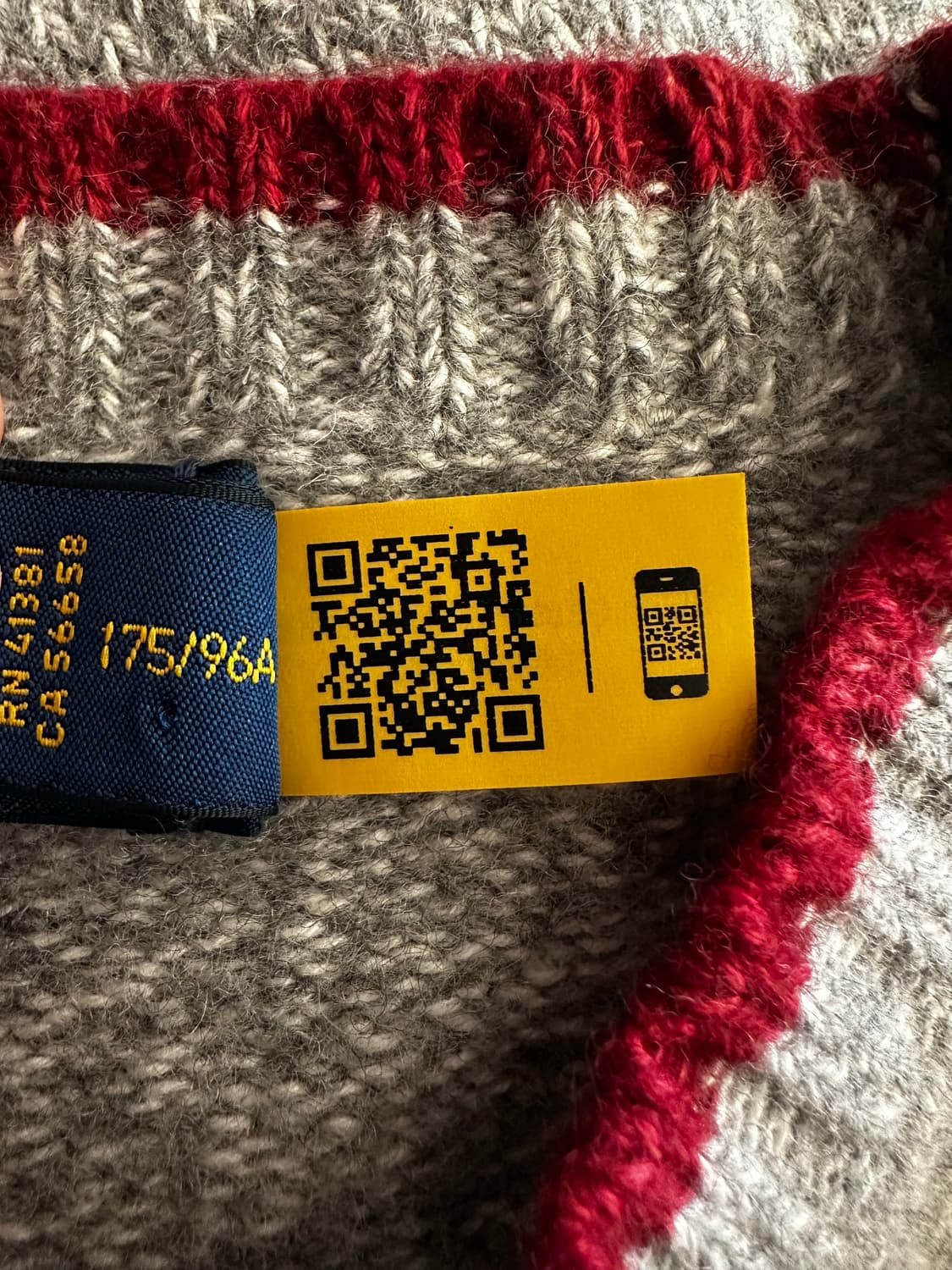 폴로 랄프로렌 성조기 니트 M 상품이미지4