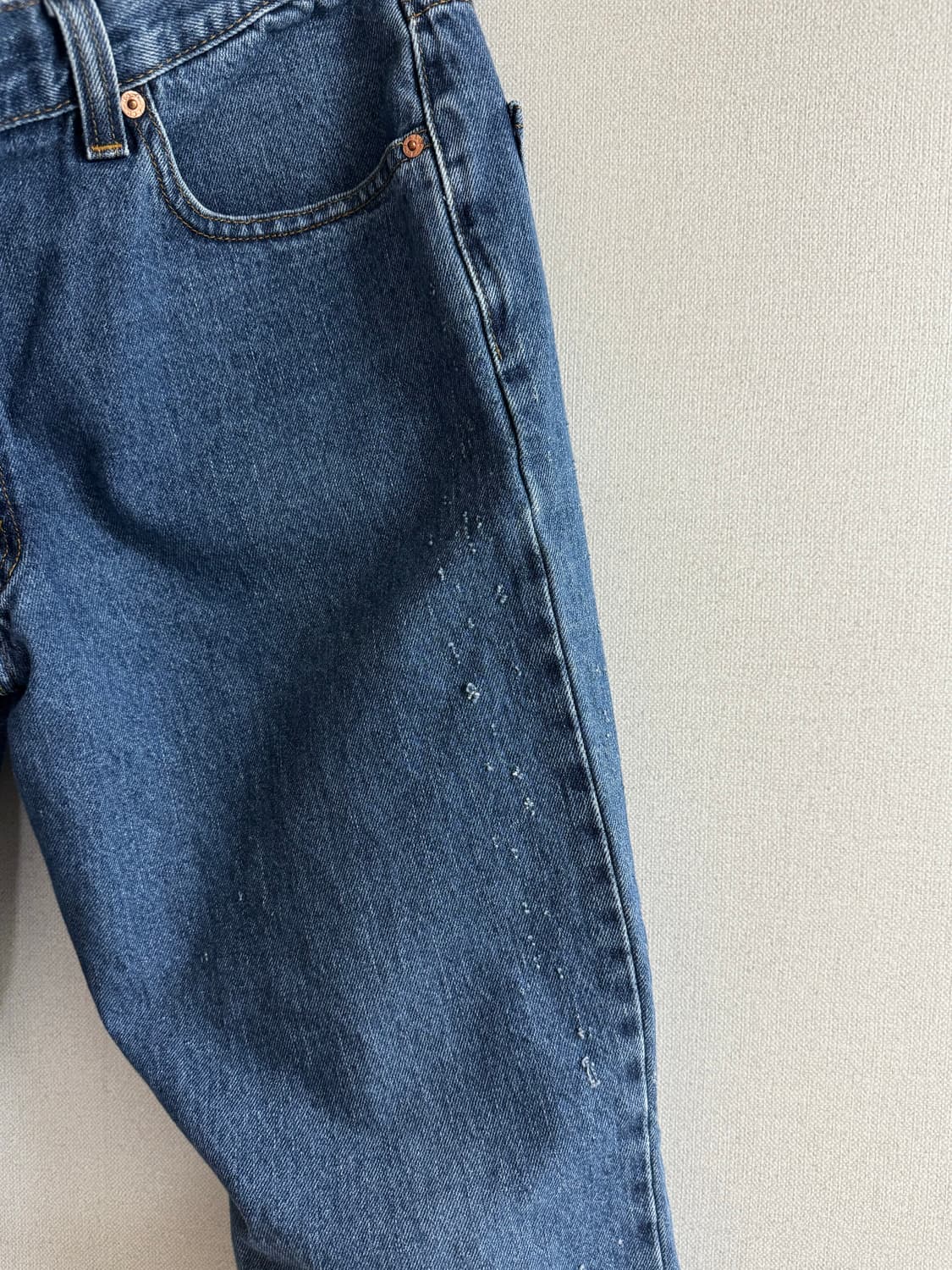 00s LEVIS 리바이스 중청 워싱 데님 청바지 34 상품이미지5