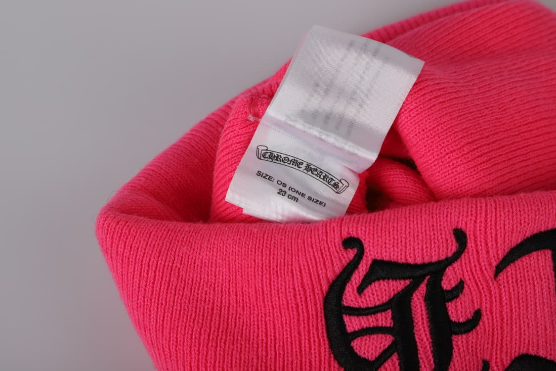 OS / Chrome Hearts 크롬하츠 핑크 비니 상품이미지3