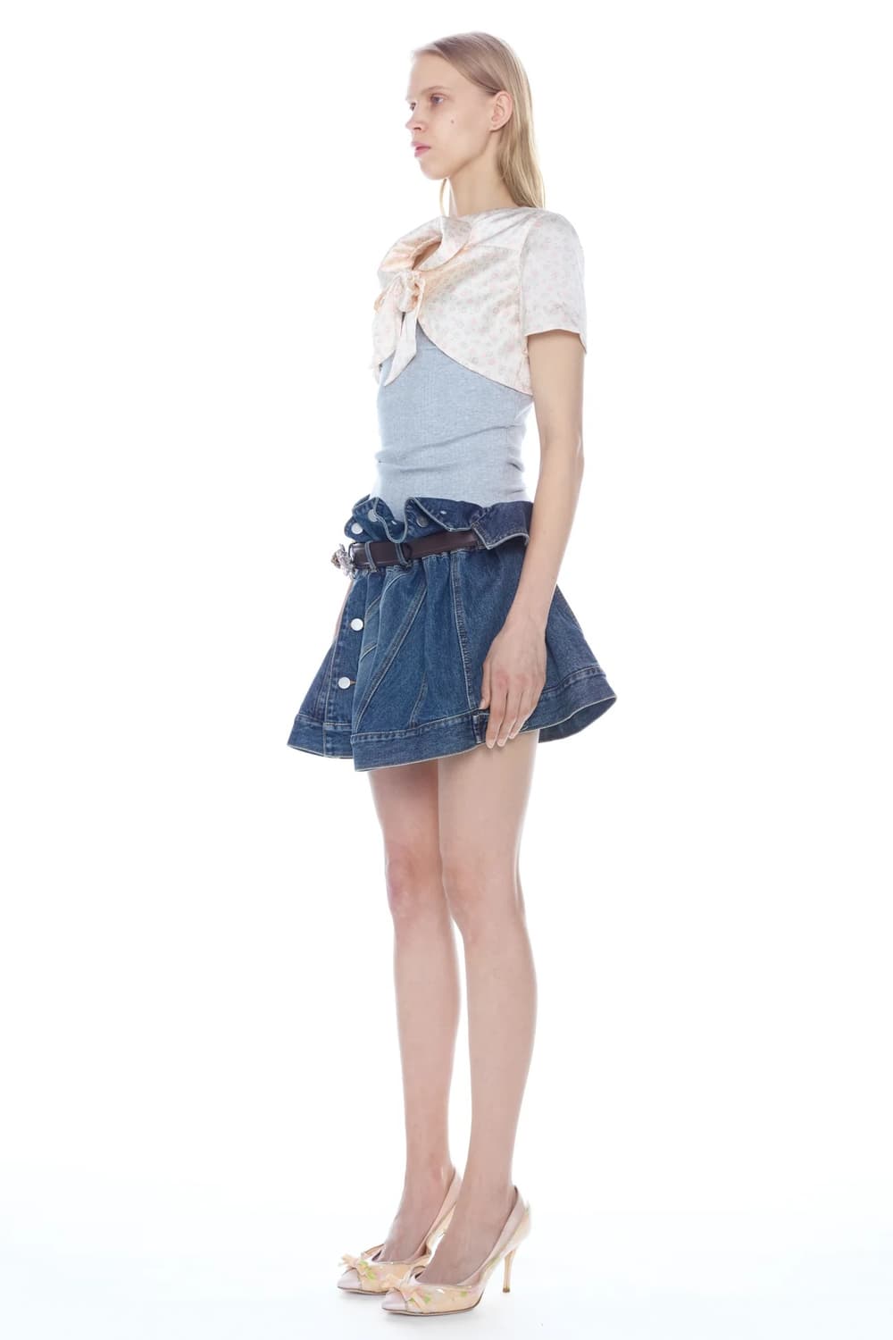 [F]어거스트 바론 All-in 26ss BROOCH 벨트/브라운 상품이미지6