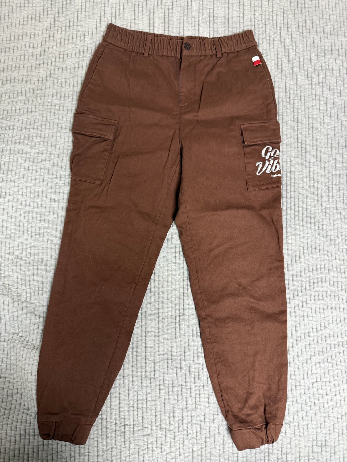 카카오프렌즈 골프/브라운 조거팬츠/L(82) 상품이미지1
