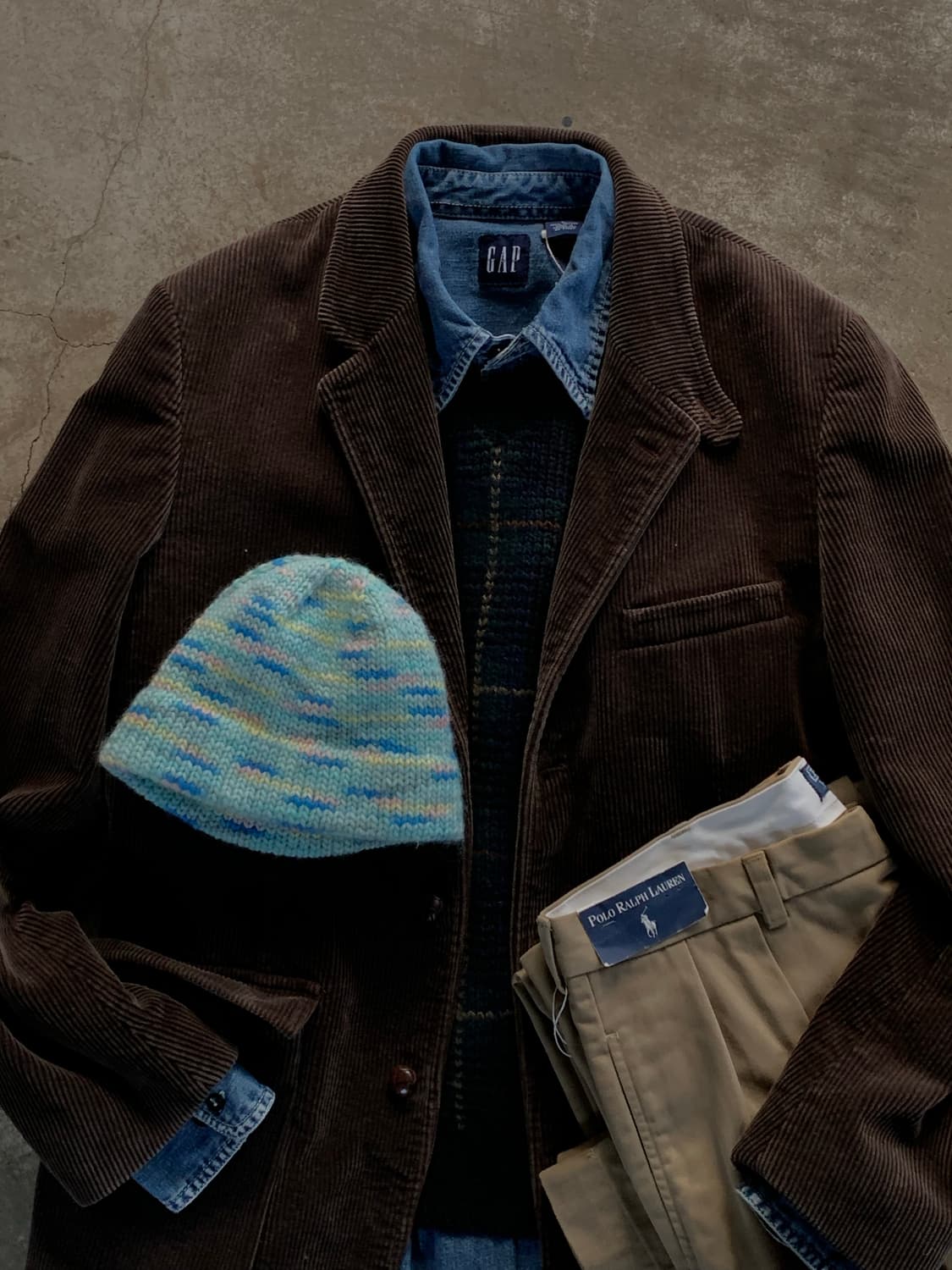 폴로 랄프로렌 울 니트 베스트 상품이미지7