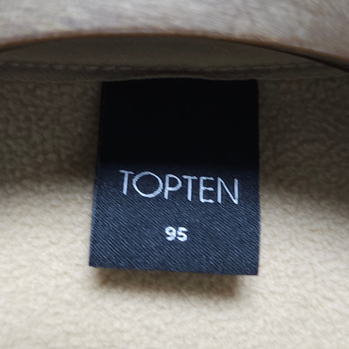 95 ) 탑텐 여성 뽀글이 후리스 자켓 상품이미지3