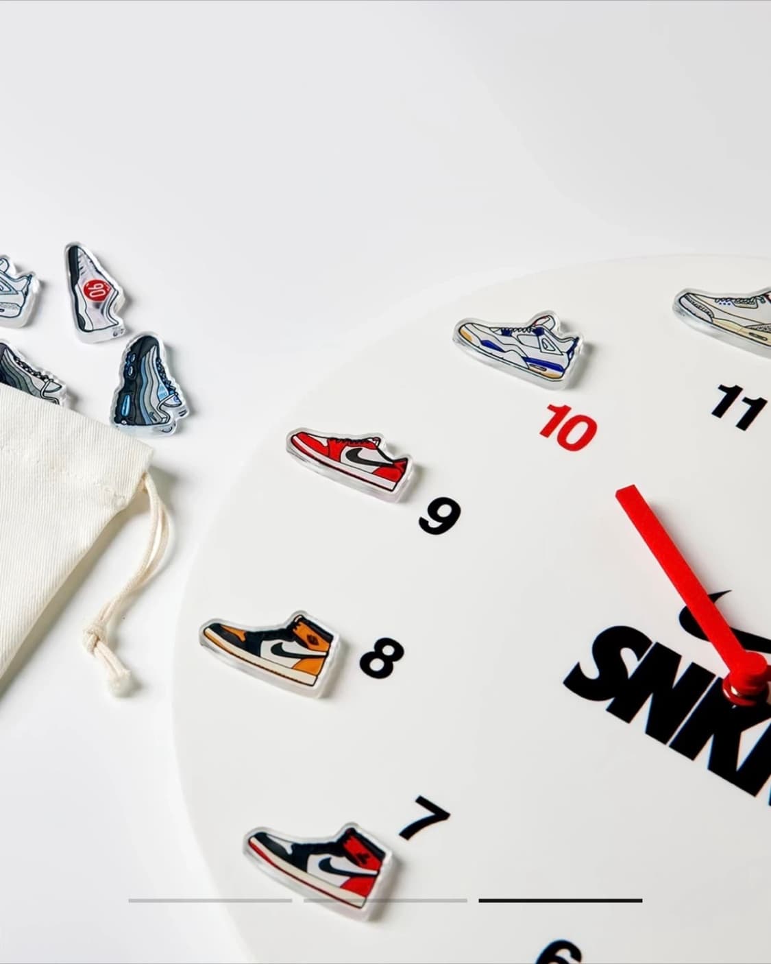 SNKRS 시계 벽시계 장식용시계 상품이미지3