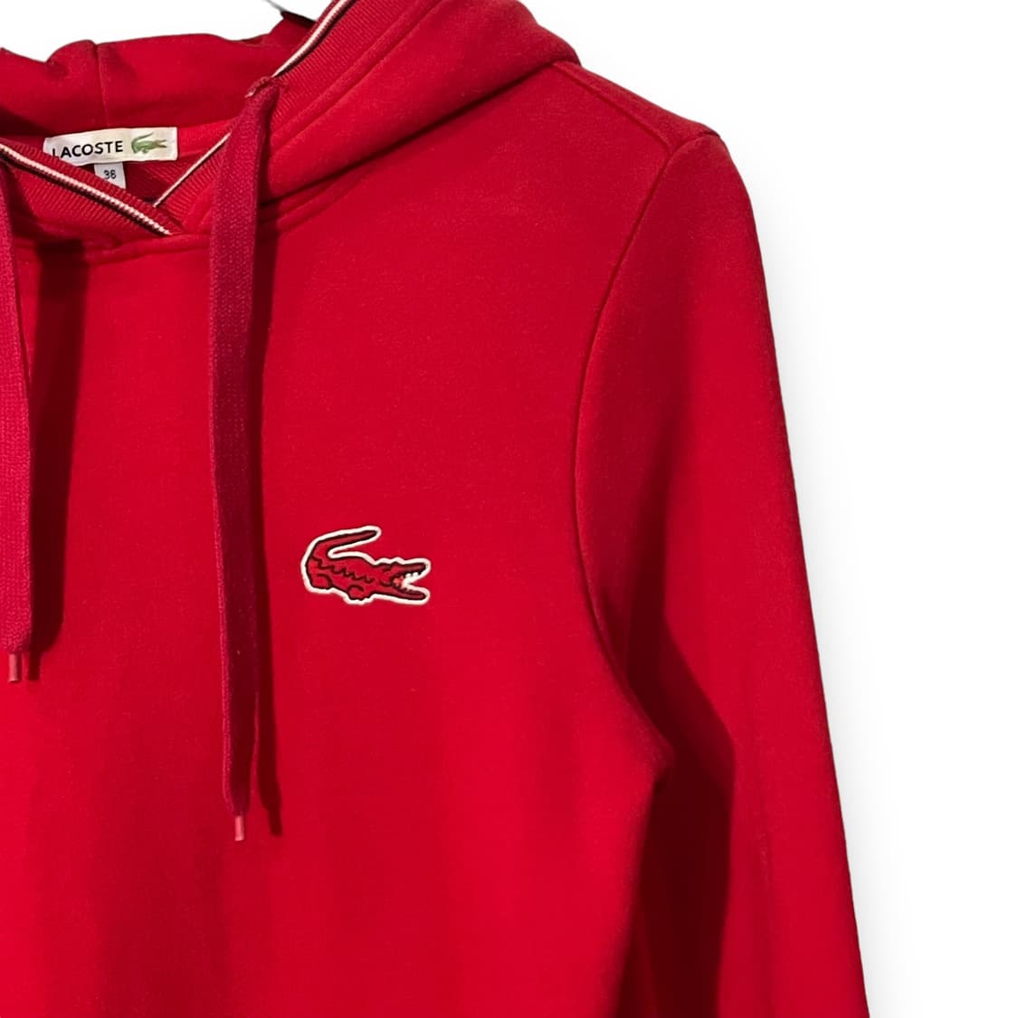라코스테 레드 후드티 상품이미지4