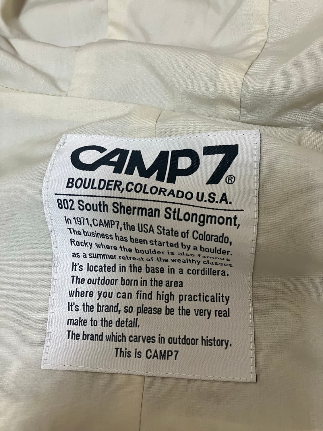 캠프세븐 마운틴자켓 상품이미지3