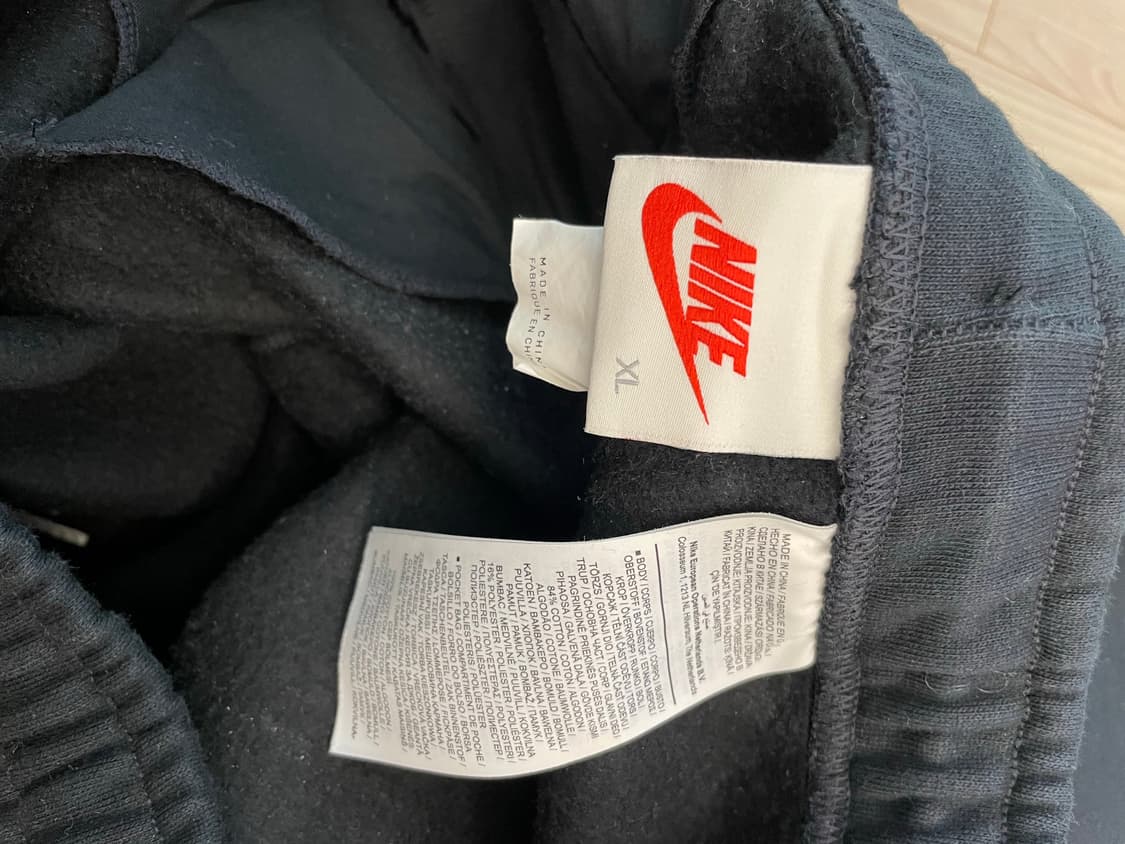 나이키 x 스투시 NRG ZR 플리스 팬츠 블랙 상품이미지4