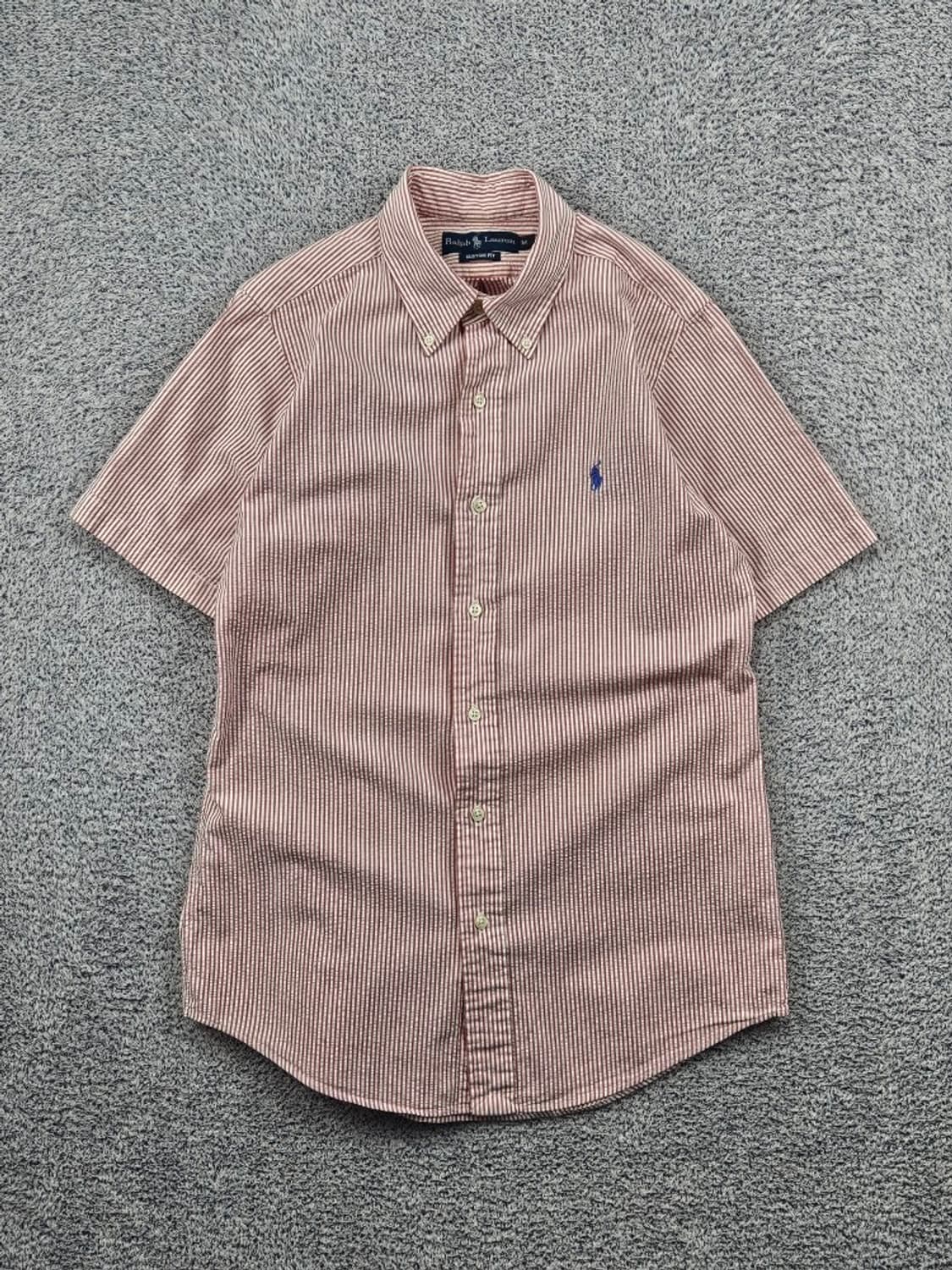 폴로랄프로렌 시어서커 스트라이프 반팔 셔츠 ( M ) / 11853 상품이미지1