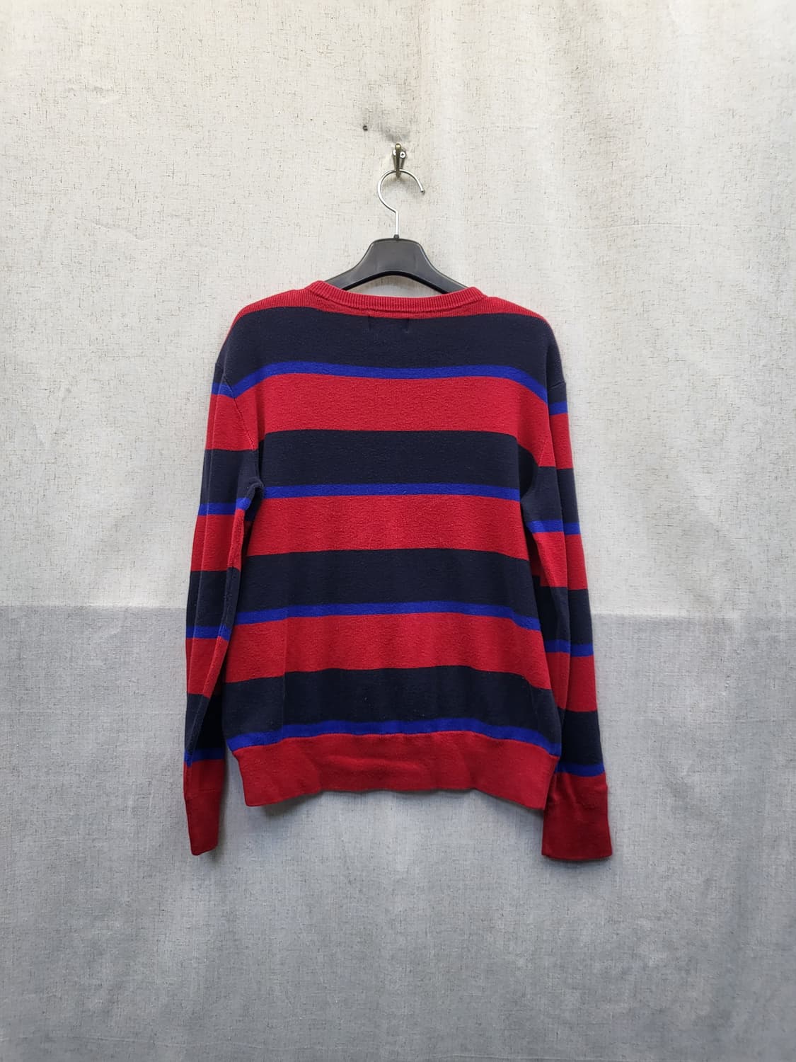 폴로 랄프로렌 스트라이프 니트 레드 네이비 상품이미지2