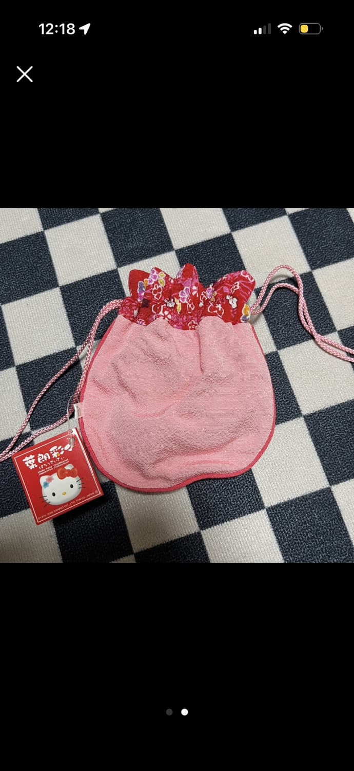 정품 헬로키티 돈키호테 복주머니 일본 산리오 파우치 지갑 상품이미지2