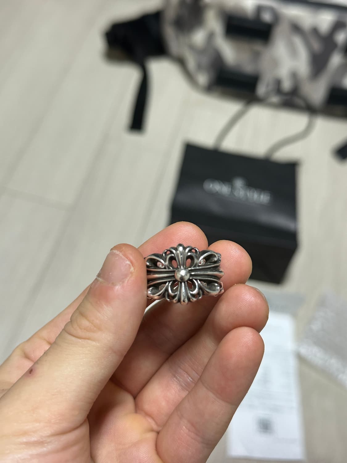 (14) 크롬하츠 더블플로랄링 상품이미지2